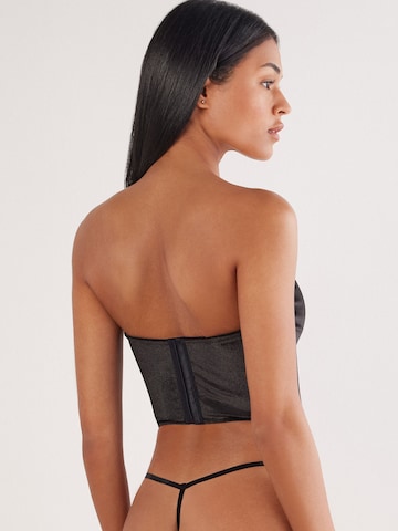 INTIMISSIMI Blouse 'Girls Wanna Glisten' in Black