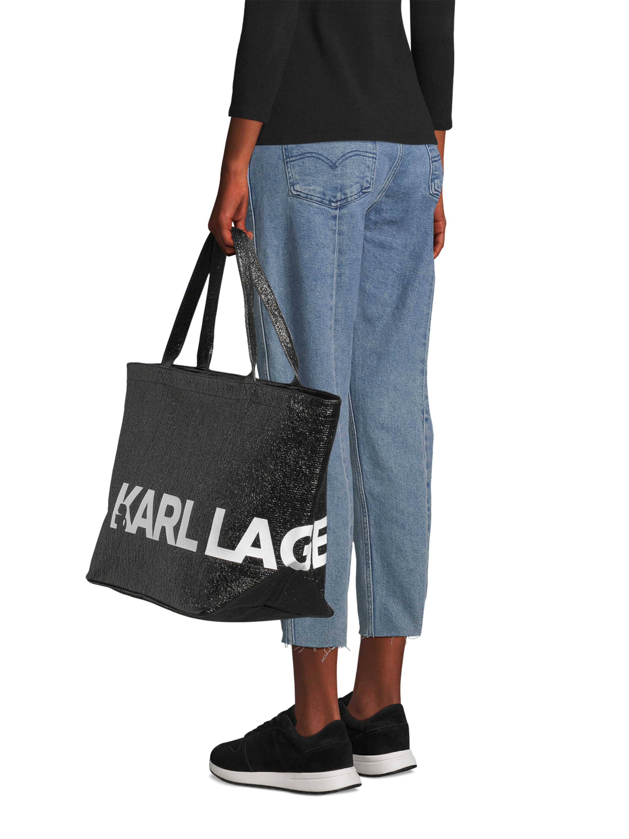 Cabas 'ESSENTIAL' Karl Lagerfeld en noir