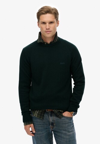 Superdry Pullover in Grün: Vorderseite