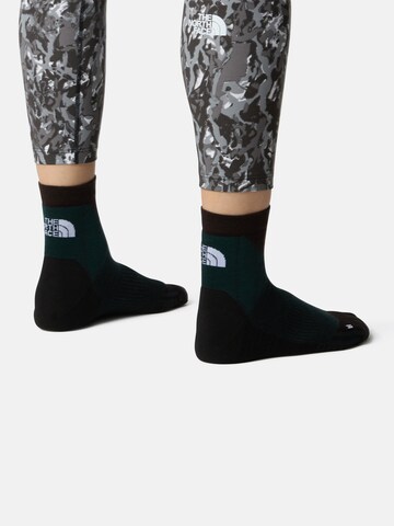 THE NORTH FACE Athletic Socks 'HIKING QUARTER' in Green