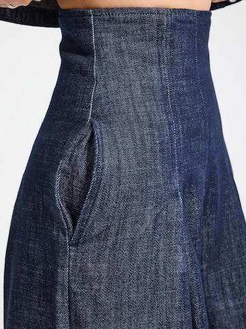 IT'S BASIC Wide leg Jeans 'PALAZZO HIGH RISE JEANS' in Blue