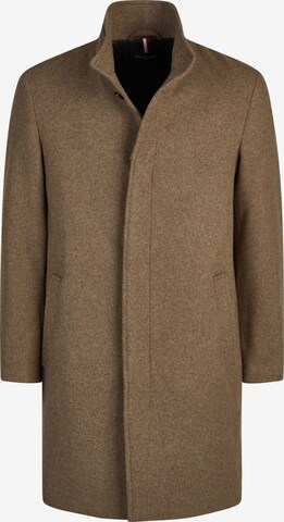 HECHTER PARIS Between-seasons coat in Brown: front
