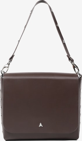 Scalpers Handbag 'Laura' in Brown: front