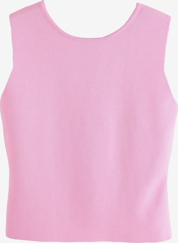 Next - Top de punto en rosa: frente