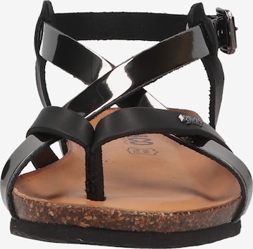 IGI&CO T-Bar Sandals in Black