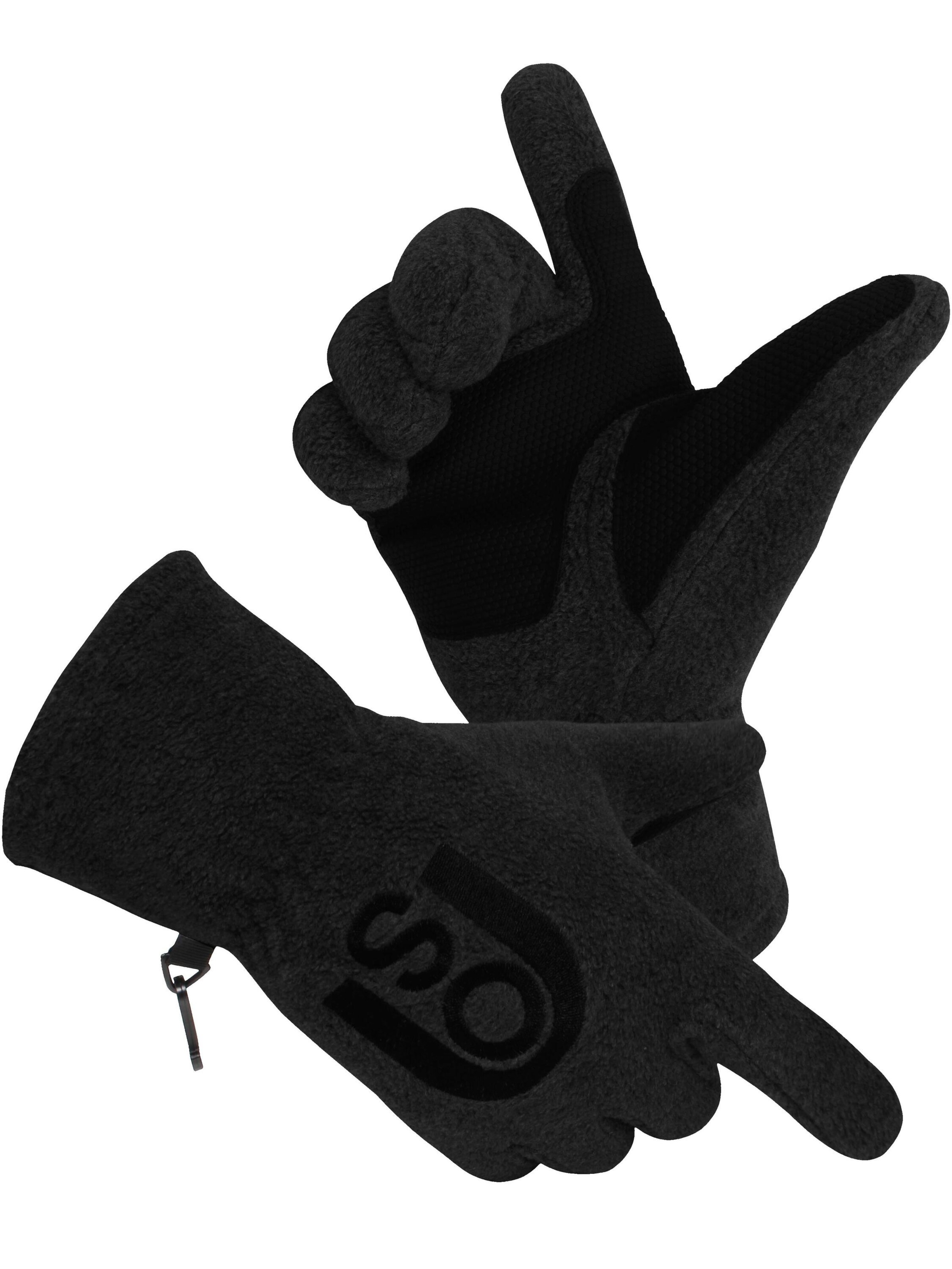 normani Vingerhandschoenen 'Nuuk' in Zwart