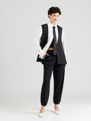 Calvin Klein Tapered Broek in Zwart