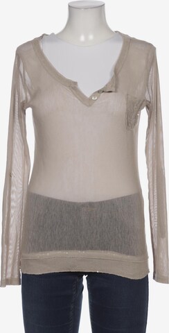 iSilk Langarmshirt M in Beige: predná strana