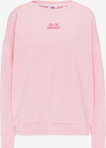 Sweat-shirt MYMO en rose : devant