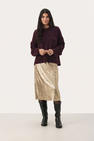 Pull-over 'Lulya' Part Two en violet