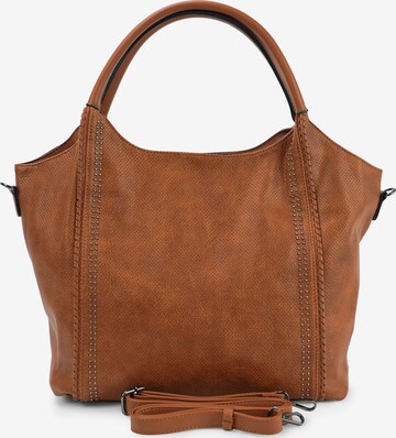 HARPA Handbag 'KEEVA' in Brown: front