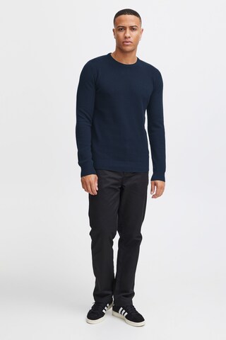 !Solid Sweater 'Karl' in Blue