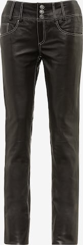 Pantalon RICANO en noir : devant