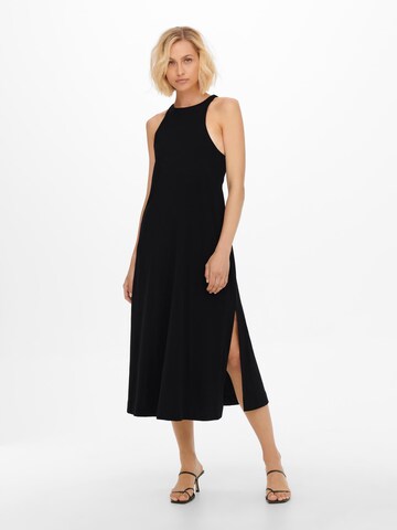 Robe 'VIVI' ONLY en noir : devant