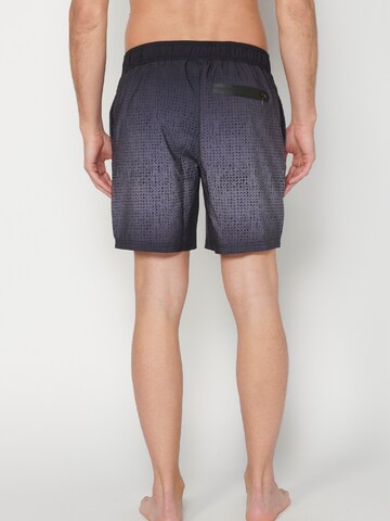 KOROSHI Badeshorts in Lila