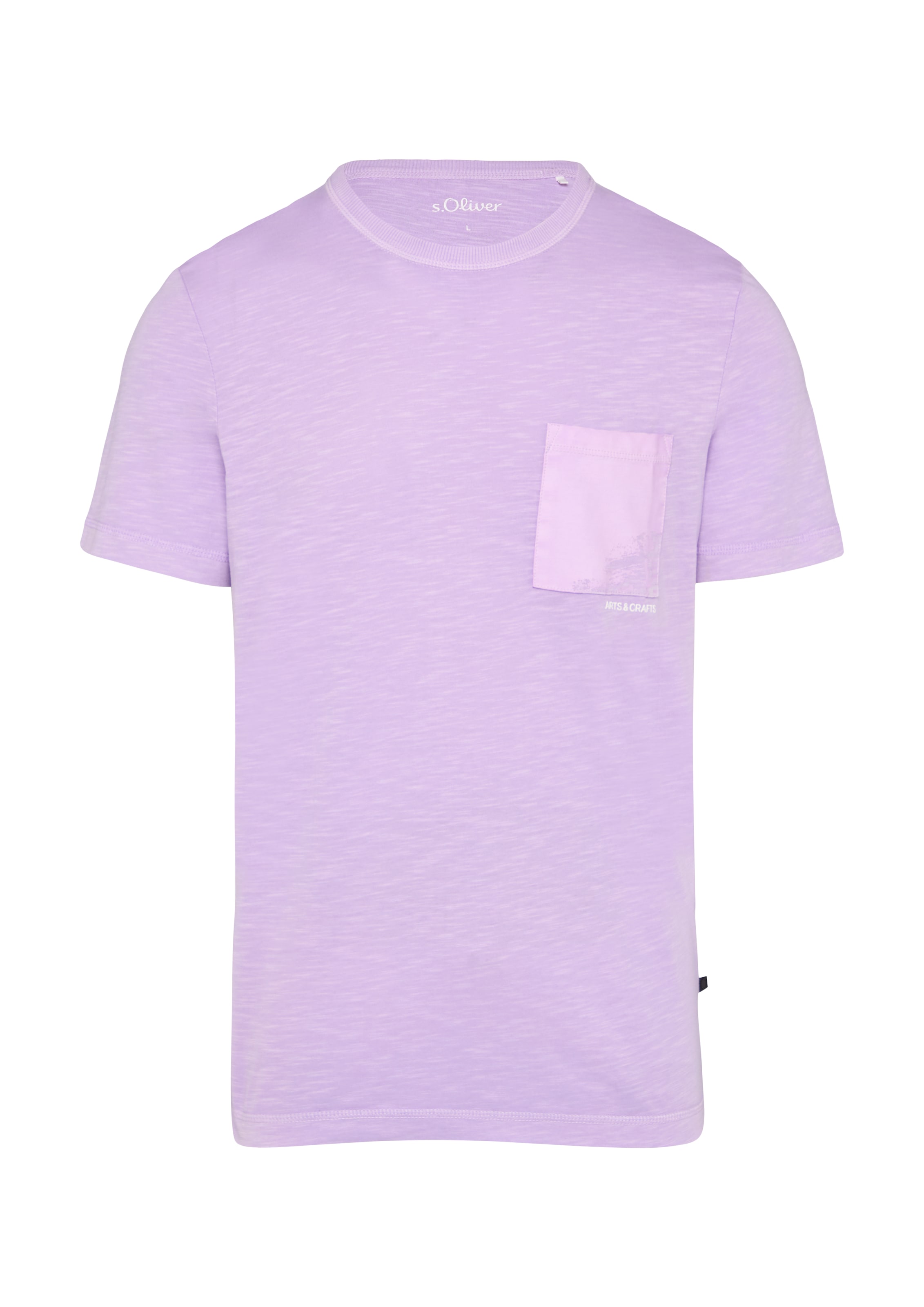 T-Shirt s.Oliver en violet : devant