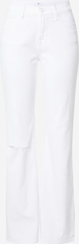 7 for all mankind Wide leg Jeans in White: front