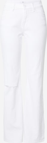 7 for all mankind - Pierna ancha Vaquero en blanco: frente