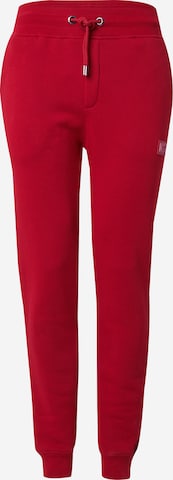 raudona 19V69 ITALIA Siaurėjantis Kelnės 'LUCAS': priekis