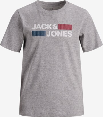 Jack & Jones Junior - Camiseta en gris: frente