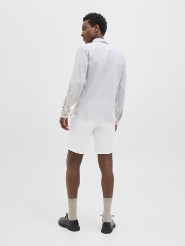 Regular Pantalon chino JACK & JONES en blanc