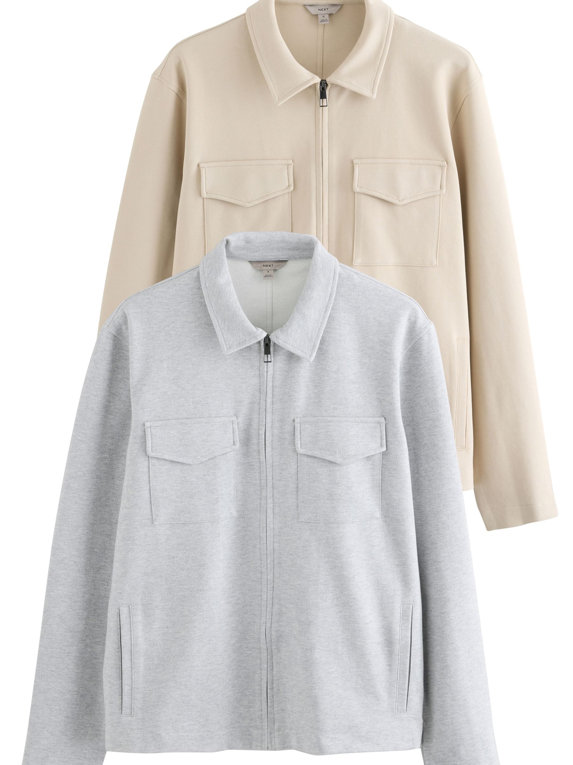 Next Přechodná bunda - světle béžová / světle šedá, Produkt