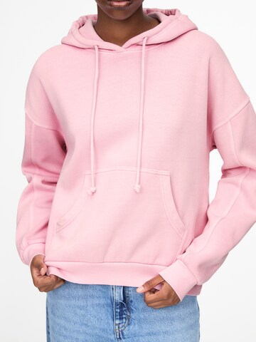 Pull&Bear Sweatshirt in Roze