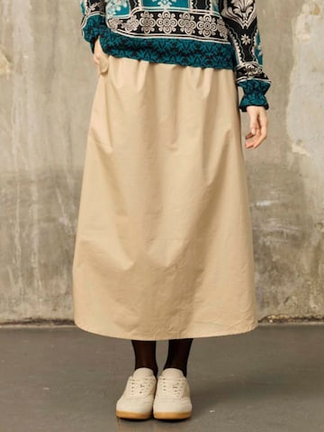 Jupe 'Heather 270' ze-ze en beige