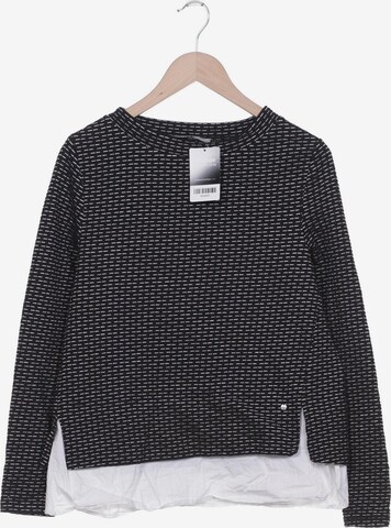 Betty & Co Sweatshirt & Zip-Up Hoodie in XL in Black: front
