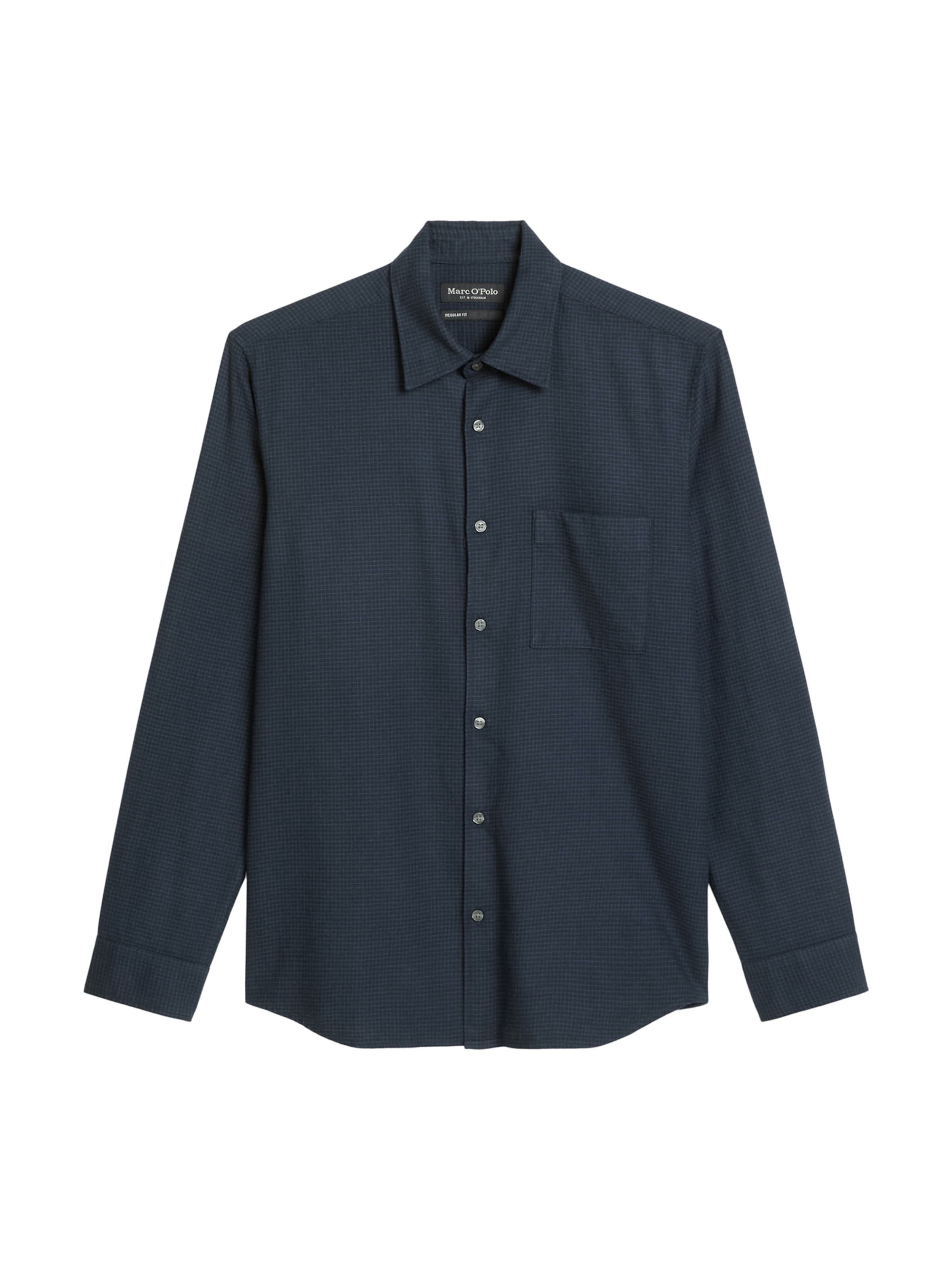 Marc O'Polo Overhemd in Blauw: voorkant