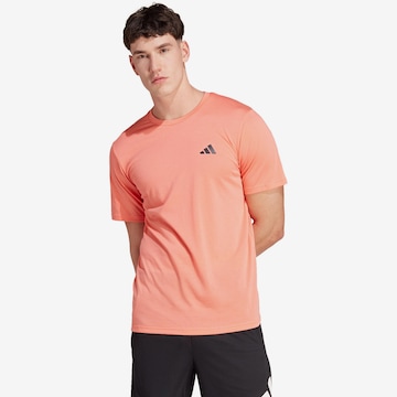 ADIDAS PERFORMANCE Sportshirt 'Train Essentials Comfort' in Orange: predná strana