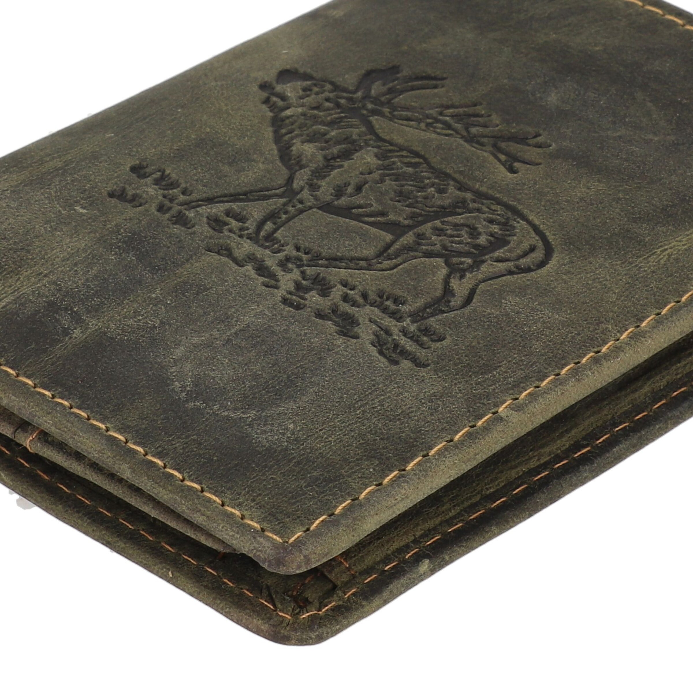 GREENBURRY Geldbörse in Grün