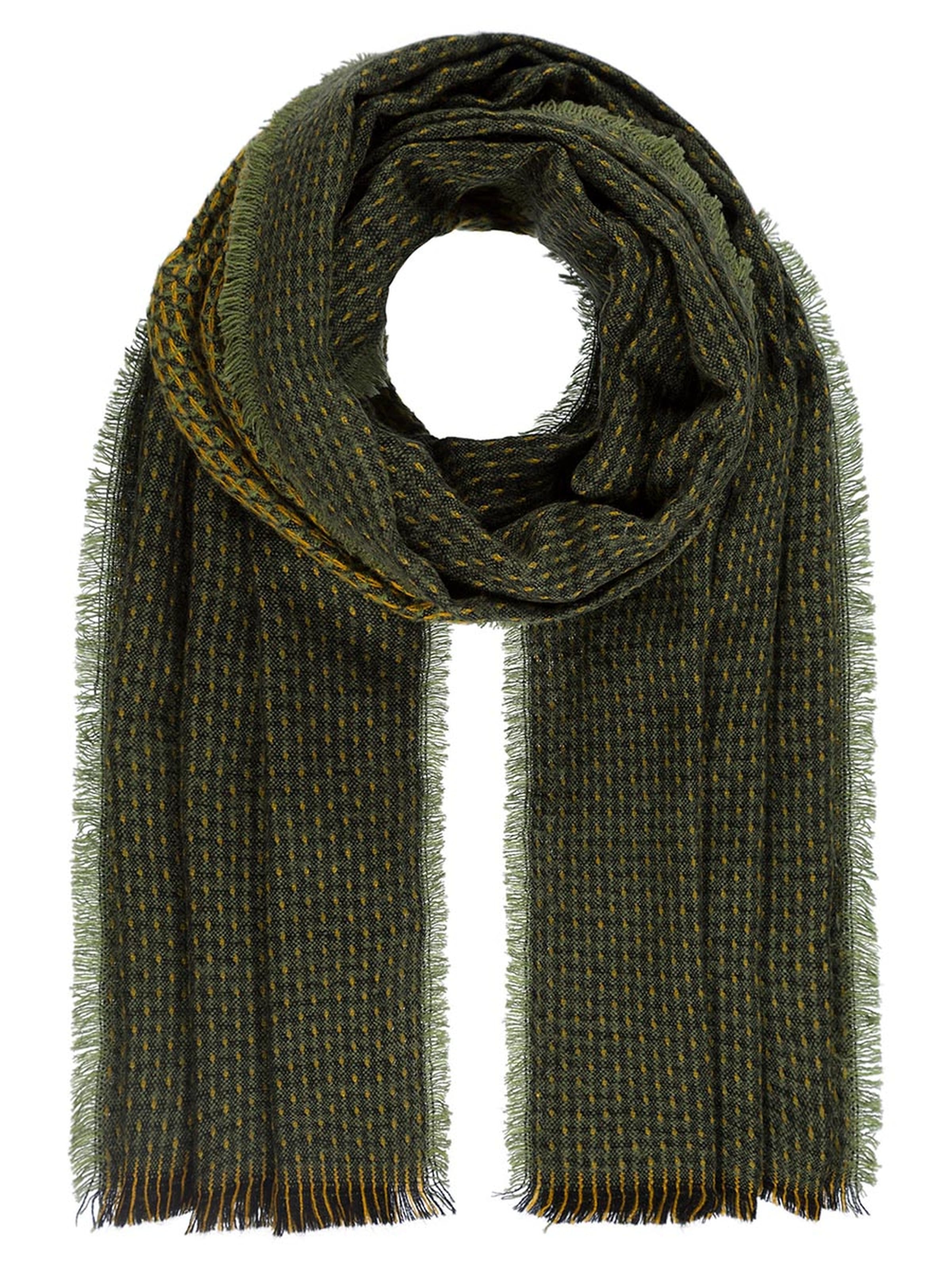 Passigatti Wrap in Green: front