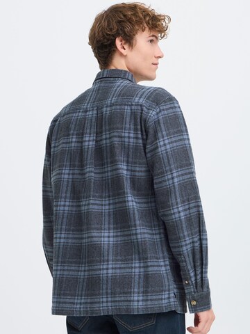 Coupe regular Chemise ' CFLotus ' Casual Friday en bleu