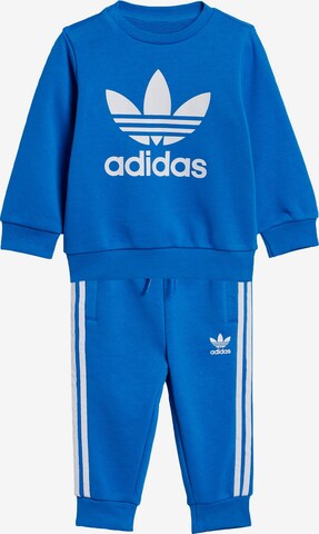 Regular Costum de trening de la ADIDAS ORIGINALS pe albastru: față