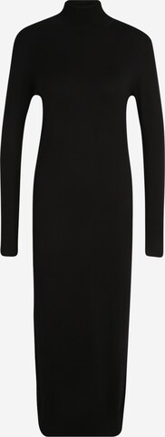 Dorothy Perkins Petite - Vestido de malha em preto: frente