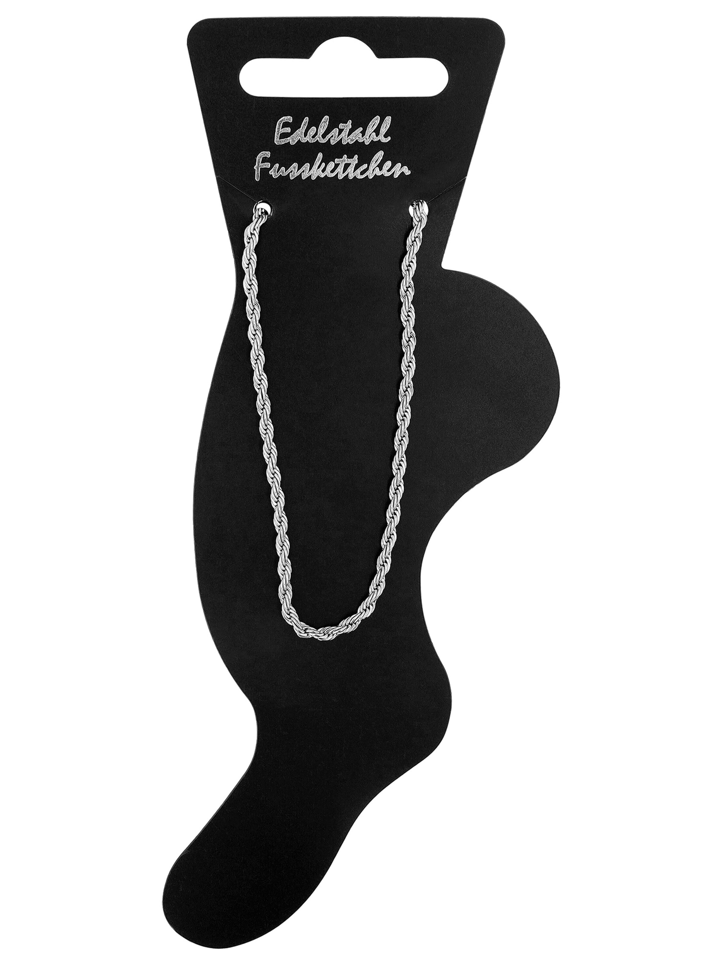 Akzent Foot Jewelry 'Kordula, silberfarbig, langlebig' in Silver