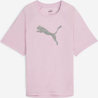 PUMA Functioneel shirt 'Evostripe' in de kleur Grijs / Lavendel, Productweergave