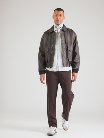 Abercrombie & Fitch Rovný strih Košeľa 'MAY4' - Biela