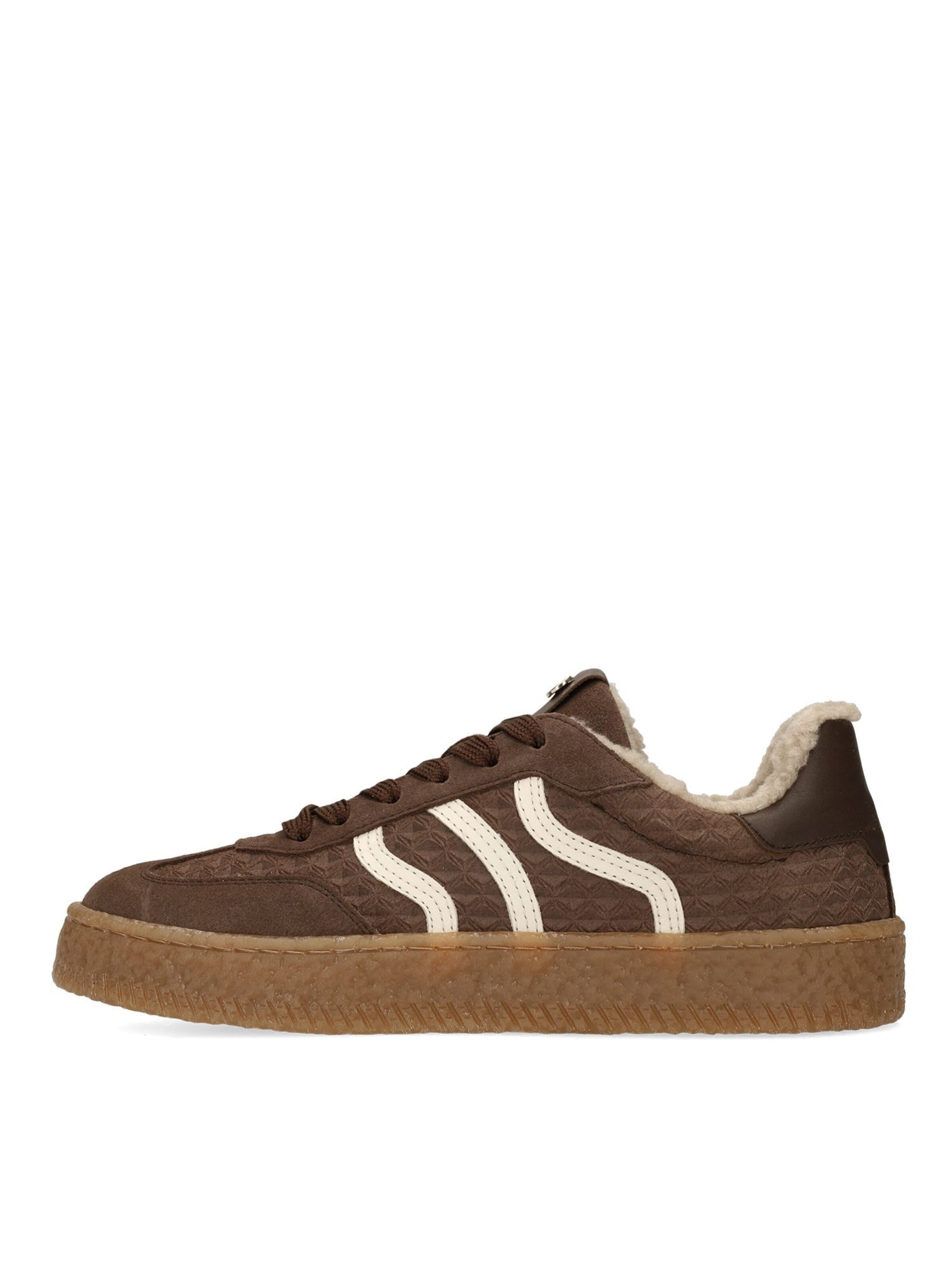Baskets basses no stress en marron