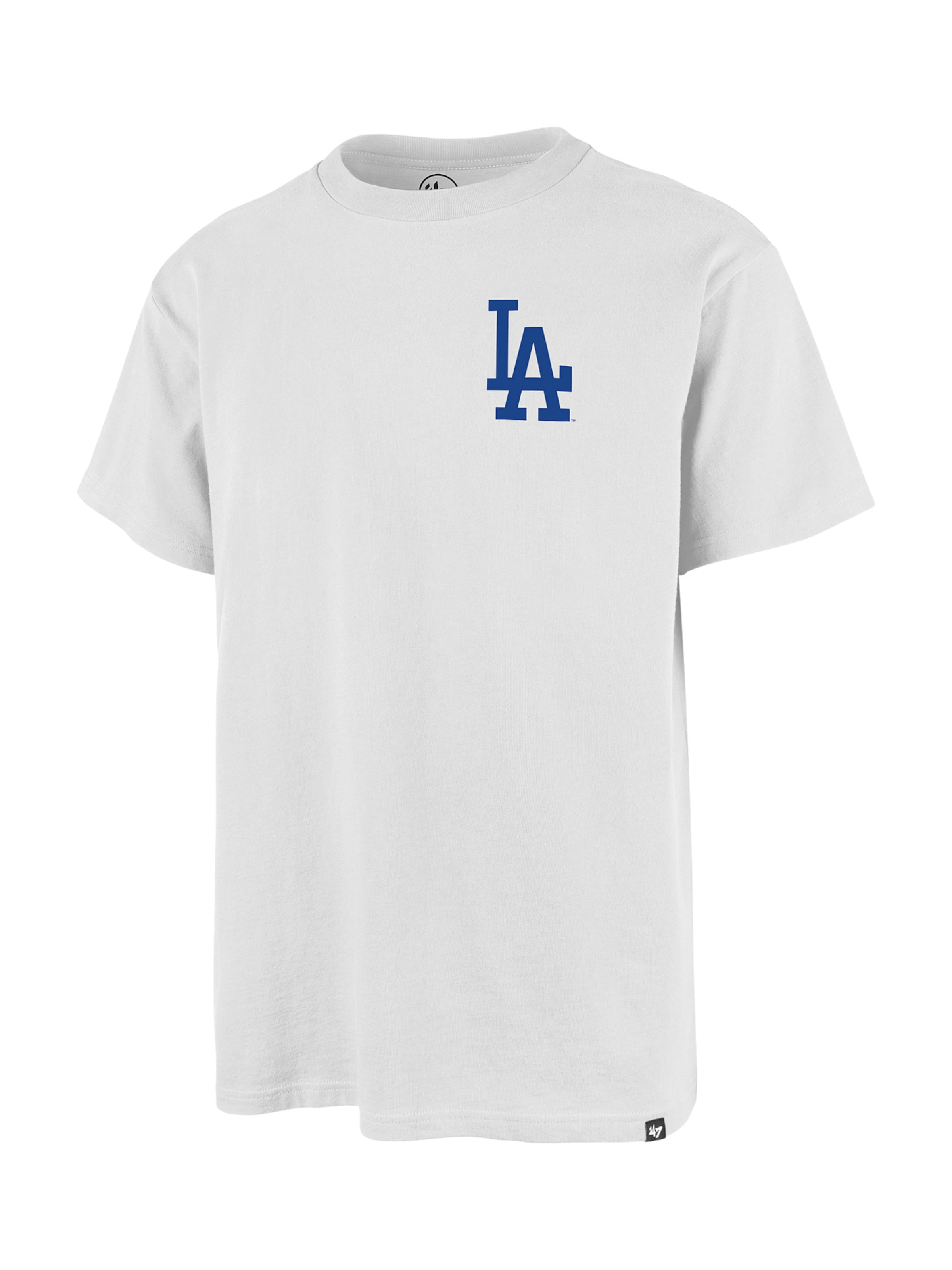 47 Brand Póló 'Los Angeles Dodgers Backer' - fehér: elől