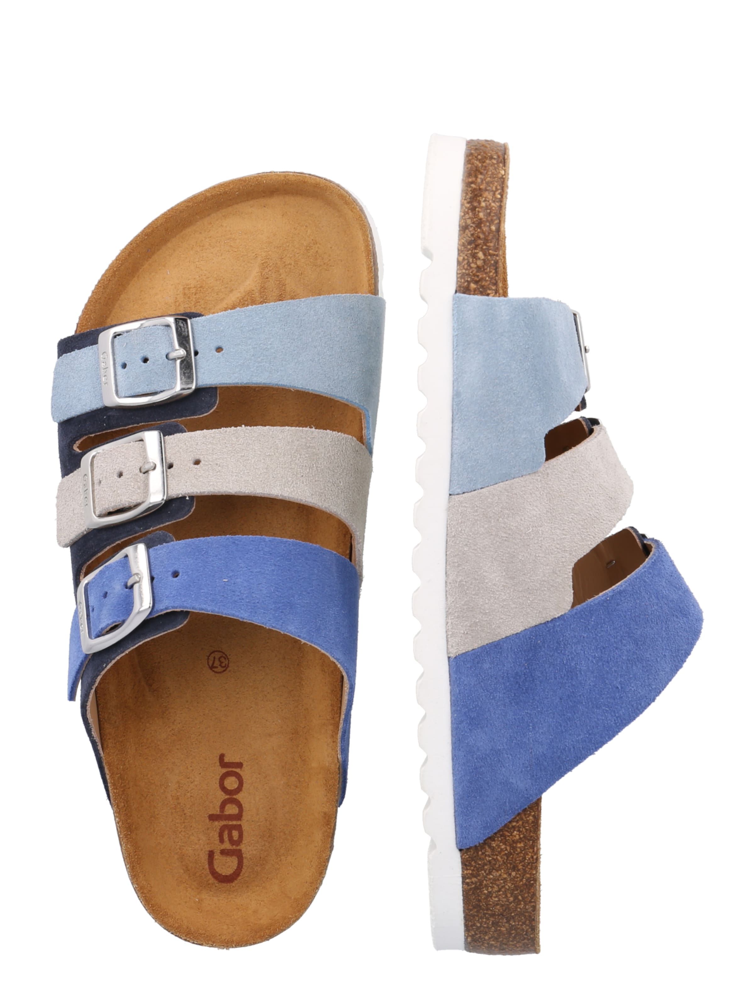 Frauen Pantoletten GABOR Pantolette in Navy, Royalblau, Hellblau - FF58966 Frauen Pantoletten GABOR Pantolette in Navy, Royalblau, Hellblau - FF58966