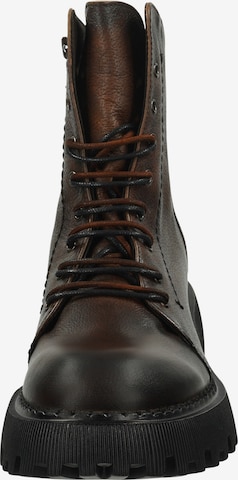 FELMINI Lace-Up Ankle Boots in Brown