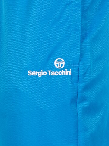 Sergio Tacchini Slimfit Sporthose 'CARSON' in Blau