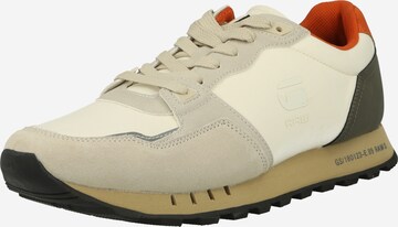 G-Star Footwear Sneakers laag 'Track II' in Wit: voorkant