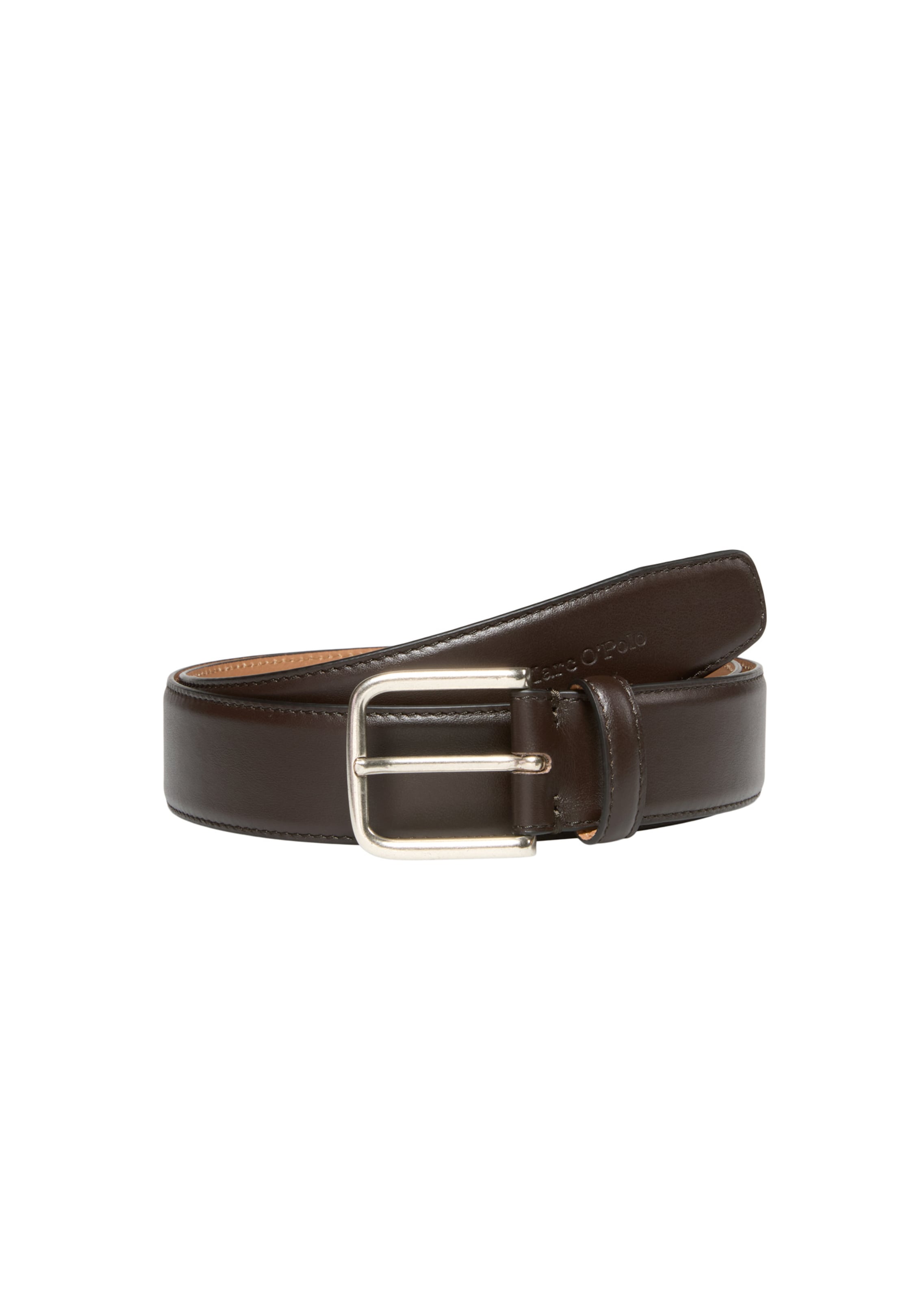Marc O'Polo Belt in Brown: front
