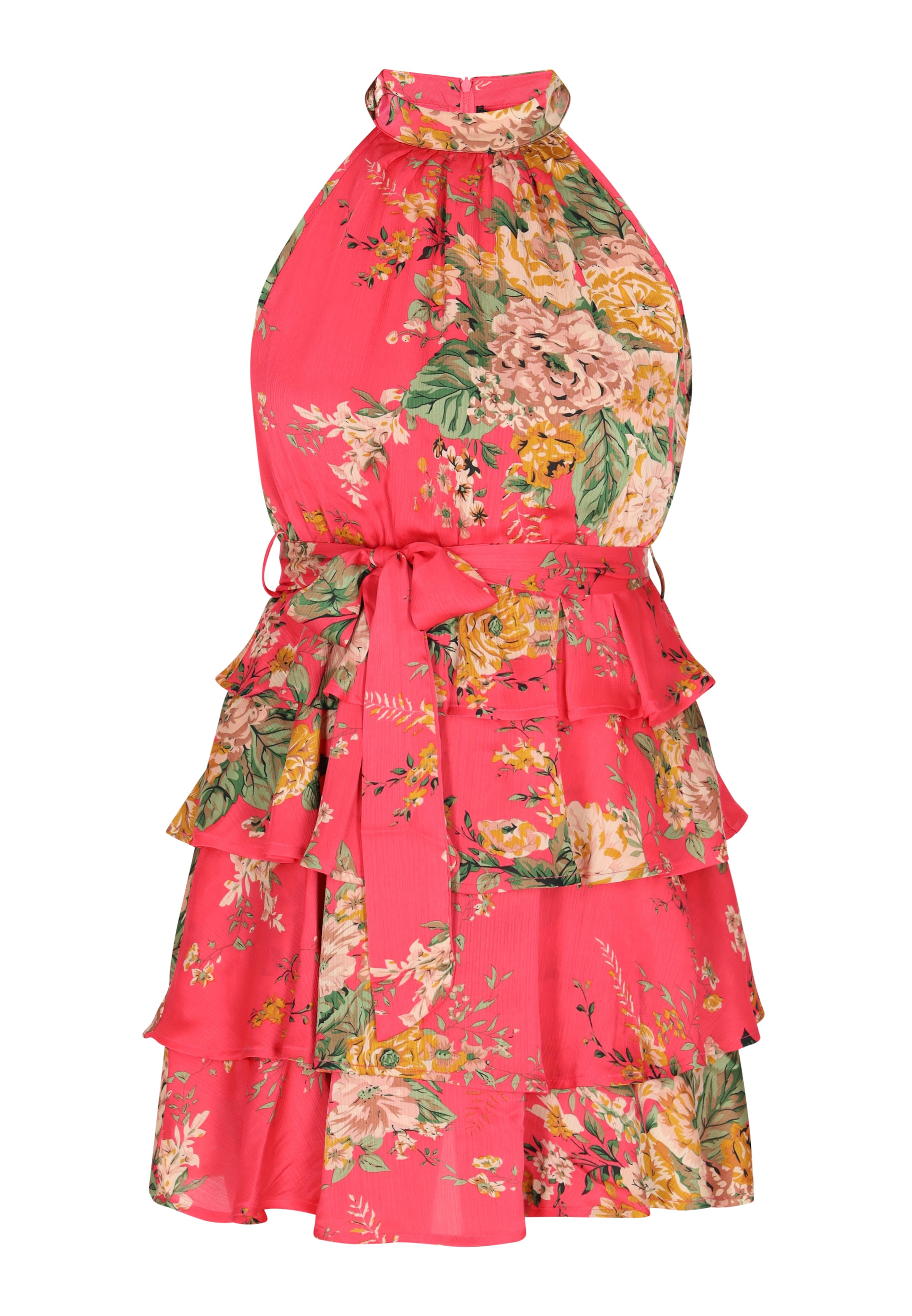 faina Koktejlové šaty – pink: přední strana