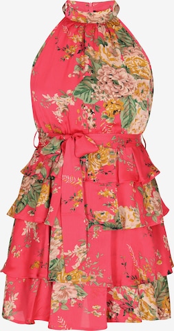 faina - Vestido de gala en rosa: frente