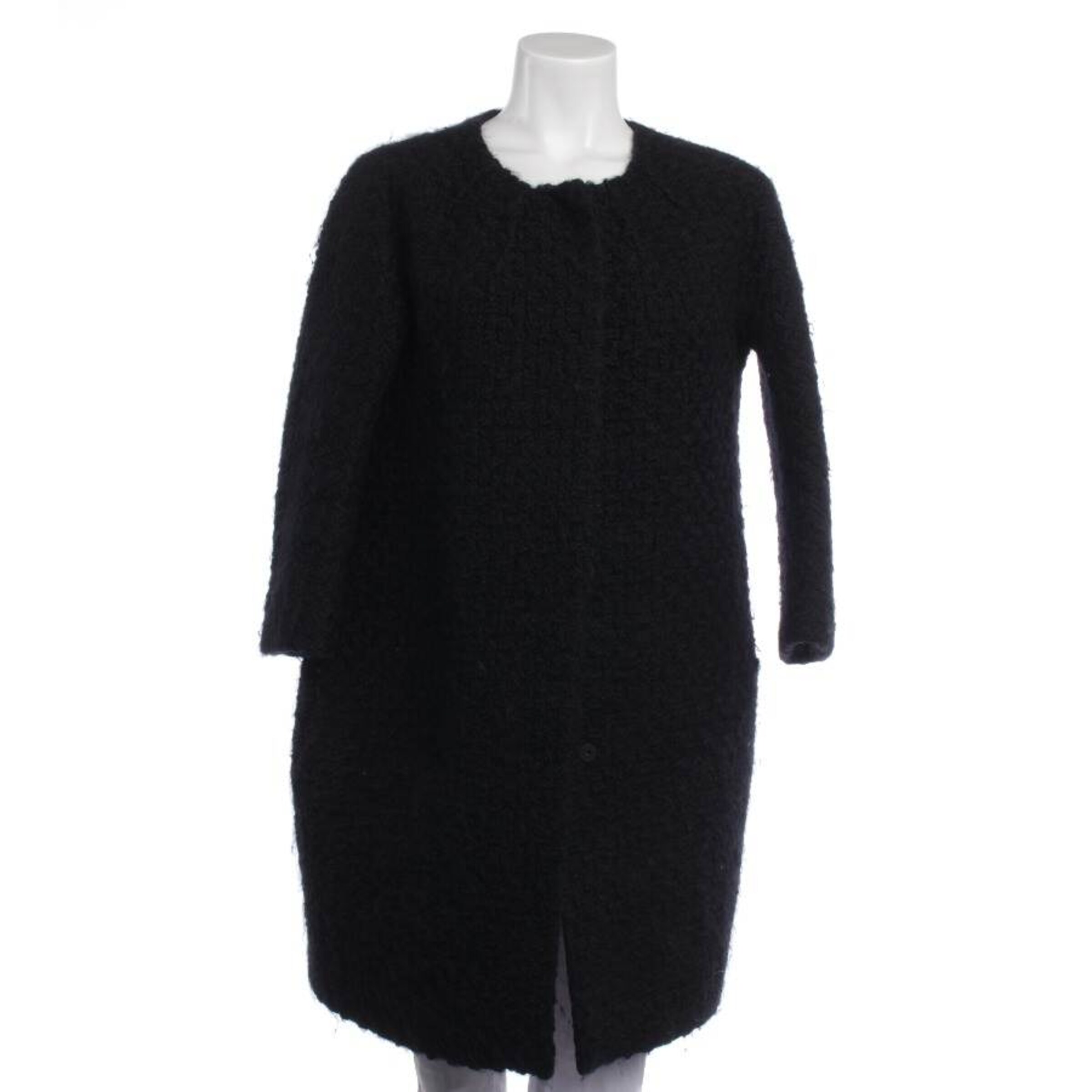 Giambattista Valli Winterjacke / Wintermantel S in Schwarz: Vorderseite