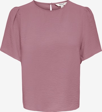 Chemisier 'ONLMETTE' ONLY en rose : devant